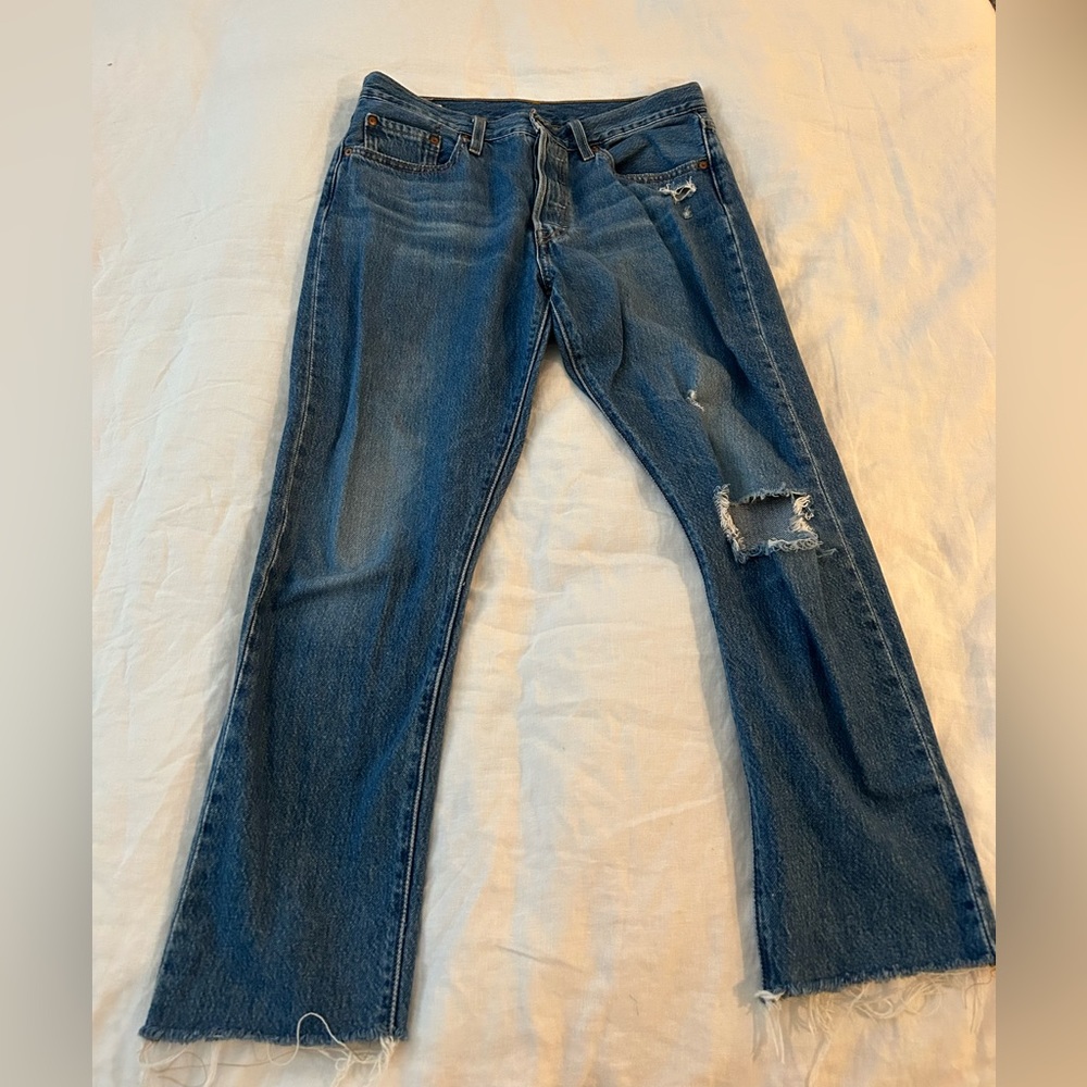 Levi 501 Wedgie Straight